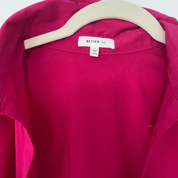 Pink Feather Sleeve Blouse - Picture 2 of 3